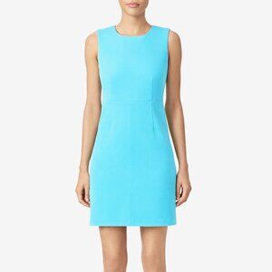 Diane von Furstenberg DVF Carrie Dress Sheath in Aqua Blue Size 2
